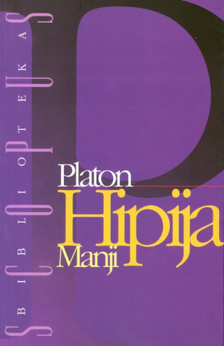 Hipija Manji : grčko-hrvatski / Platon