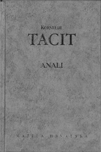 Anali / Kornelije Tacit