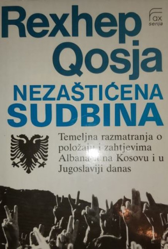 Nezaštićena sudbina : o Albancima u Jugoslaviji danas / Rexhep Qosja