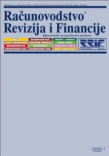 Računovodstvo, revizija i financije