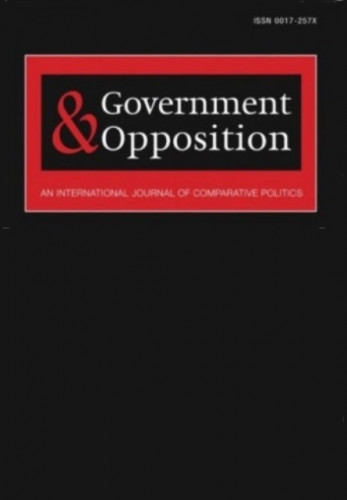 Government and opposition : an international journal of comparative politics
